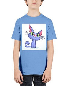 Cat 68# - cartoon animals - Youth Tee Unisex