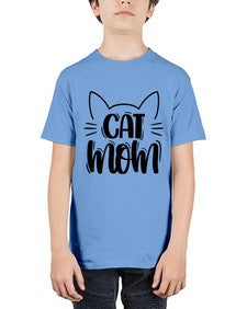 Cat Mom Style 85# - cats - Youth Tee Unisex