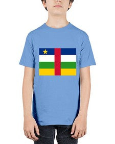 Central African Republic 551# - world flags - Youth Tee Unisex
