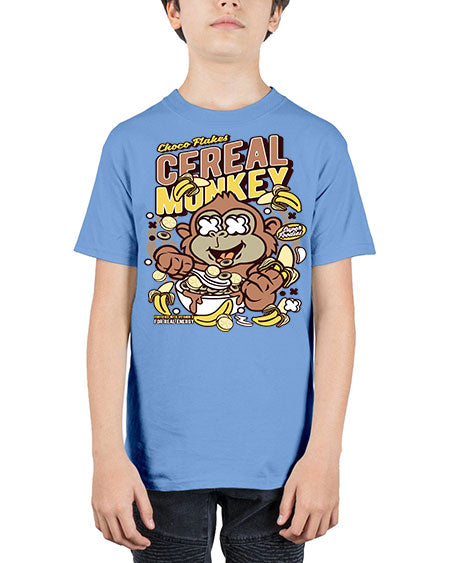 Cereal Monkey - monkey - Youth Tee Unisex