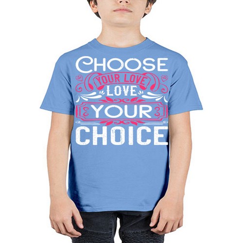 Choose your love Love your choice Style 4# - dogs - Youth Tee Unisex