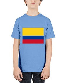 Colombia 596# - world flags - Youth Tee Unisex