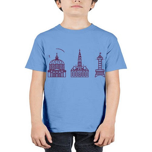 Copenhagen 624# - cities - Youth Tee Unisex