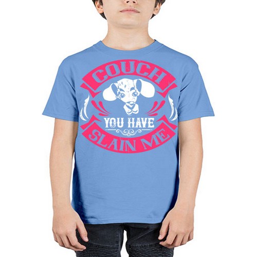 Couch You Have Slain Me Style 3# - dogs - Youth Tee Unisex