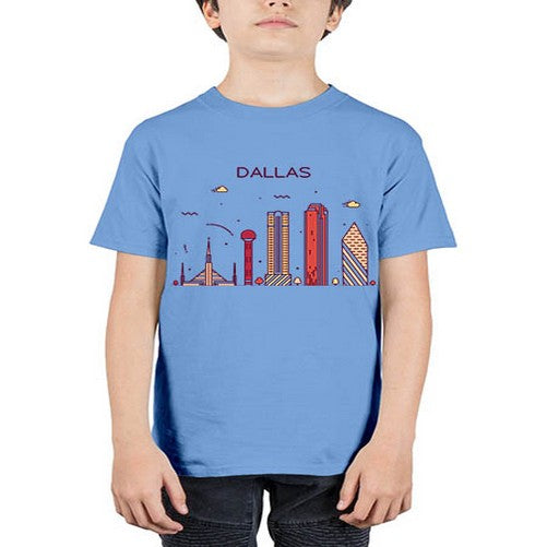 Dallas 646# - cities - Youth Tee Unisex