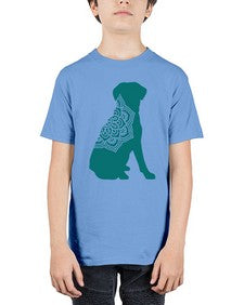 DogMandala 381# - mandala - Youth Tee Unisex