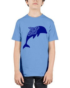 DolphinMandala 382# - mandala - Youth Tee Unisex