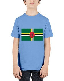 Dominica 675# - world flags - Youth Tee Unisex