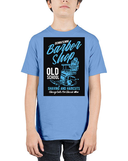 Downtown Barbershop CS729# - barber - Youth Tee Unisex