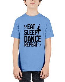 Eat sleep dance repeat 121# - ballet - Youth Tee Unisex