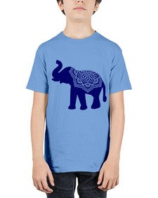 ElephantMandala 414# - mandala - Youth Tee Unisex