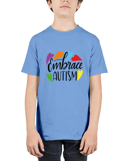 Embrace autism 485# - autism - Youth Tee Unisex