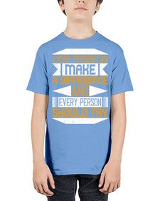Every person can make a difference and every person should try Style 3# - volunteer - Youth Tee Unisex