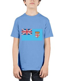 Fiji 721# - world flags - Youth Tee Unisex