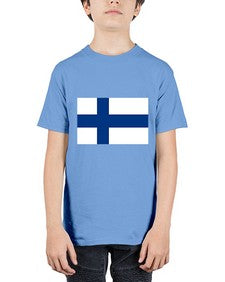 Finland 722# - world flags - Youth Tee Unisex