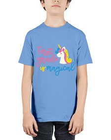 First Grade Is Magical 143# - first grade - Youth Tee Unisex