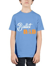 Fitted dance dad ballet svg ballet 125# - ballet - Youth Tee Unisex