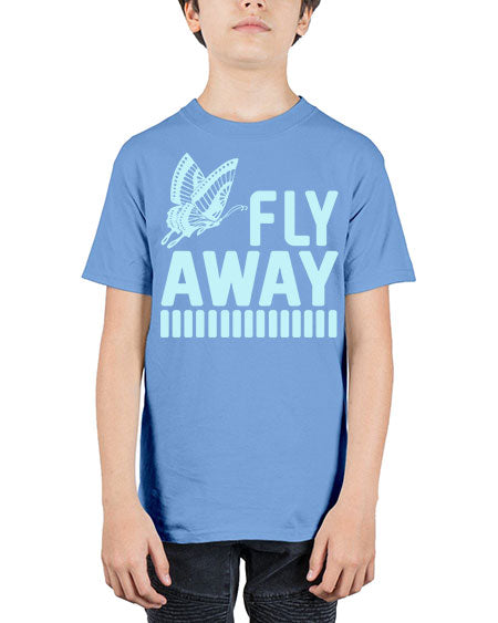 Fly away butterfly - butterfly - Youth Tee Unisex