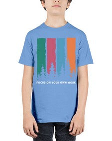 Focus on Your Own Work 14# - internet - Youth Tee Unisex