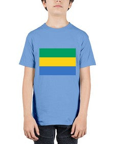 Gabon 754# - world flags - Youth Tee Unisex