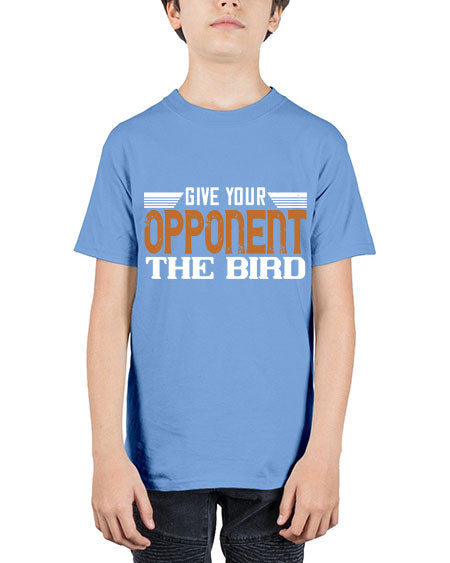 Give your opponent the bird 2268# - badminton - Youth Tee Unisex
