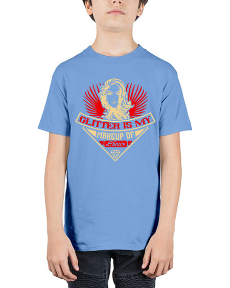 Glitter is my makeup of choice Style 211# - beauty - fashion - Youth Tee Unisex