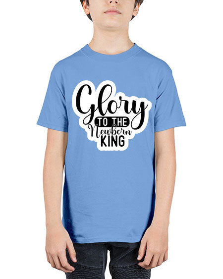 Glory To The Newborn King 320# - baby - Youth Tee Unisex