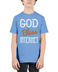 God bless internet 78# - internet - Youth Tee Unisex