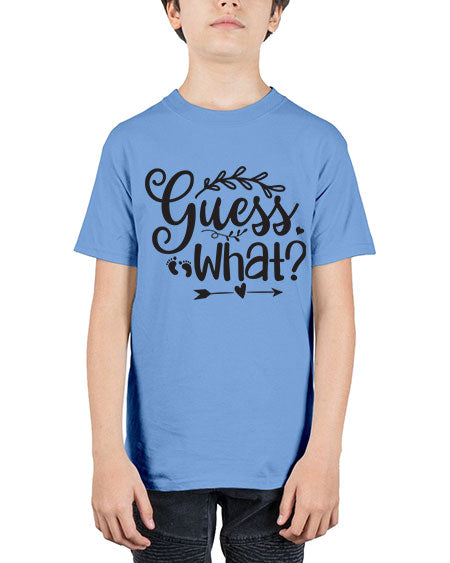 Guess what 323# - pregnancy - Youth Tee Unisex