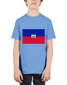 Haiti 802# - world flags - Youth Tee Unisex