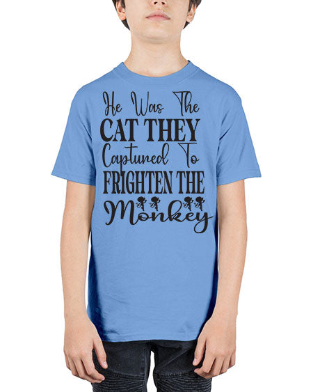 He was the cat they  - monkey - Youth Tee Unisex