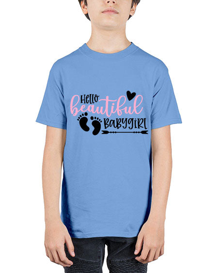 Hello Beautiful Babygirl Style 327# - baby - Youth Tee Unisex