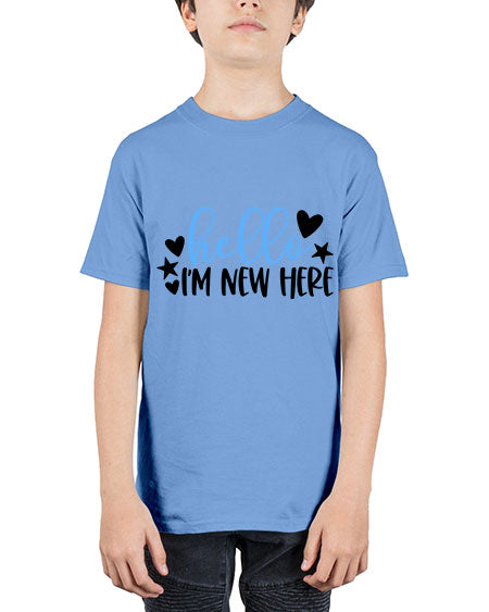 Hello Im New Here Style 328# - baby - Youth Tee Unisex