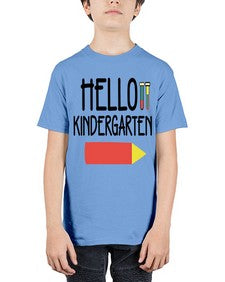 Hello Kindergarten 299# - kindergarten - Youth Tee Unisex
