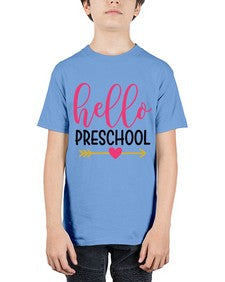 Hello Preschool 318# - prek headstart - Youth Tee Unisex