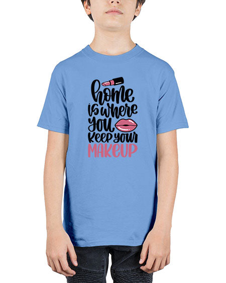 Home Is Where You Keep Your Makeup Style 87# - beauty - fashion - Youth Tee Unisex