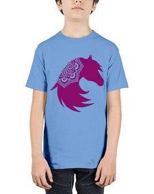 HorseFaceMandala 535# - mandala - Youth Tee Unisex