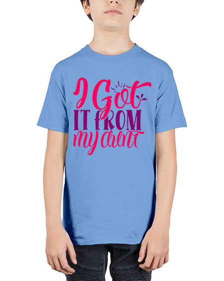 I Got It From My Aunt Style 94# - baby - Youth Tee Unisex