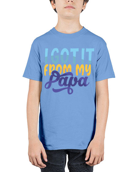 I Got It From My Papa Style 98# - baby - Youth Tee Unisex