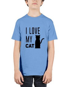 I Love My Cat Style 57# - cats - Youth Tee Unisex