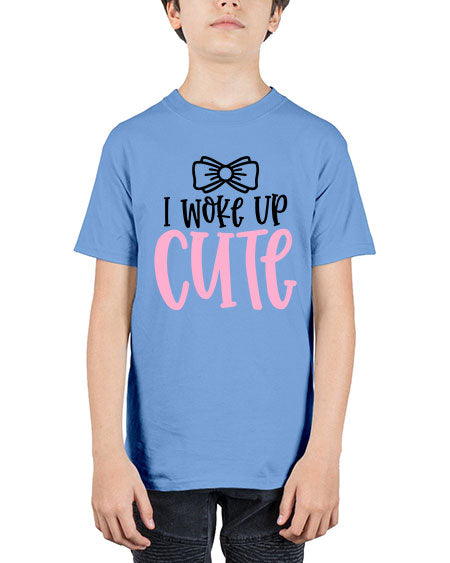 I Woke Up Cupe Style 347# - baby - Youth Tee Unisex