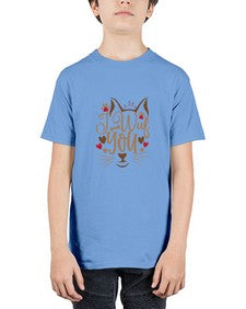 I Wuf You Style 16# - cats - Youth Tee Unisex