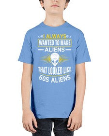 I always want to make aliends that looks like s aliens 6# - ufo - Youth Tee Unisex