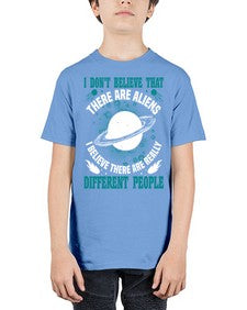 I dont belive that there are aliens 8# - ufo - Youth Tee Unisex