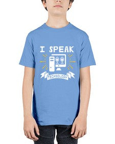 I speak technology 37# - computer - Youth Tee Unisex