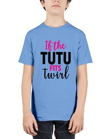 If the tutu fits twirl 137# - ballet - Youth Tee Unisex