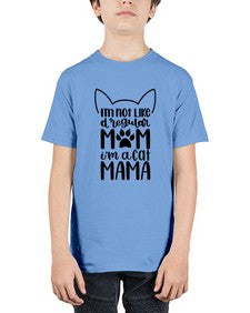 Im Not Like A Regular Mom Style 95# - cats - Youth Tee Unisex
