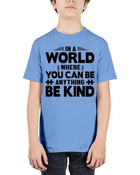 In a world Style 48# - autism - Youth Tee Unisex