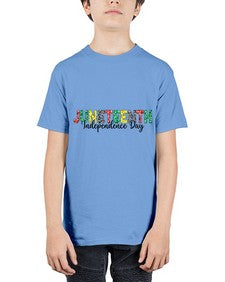 Juneteenth Independence Day 37# - black juneteenth - Youth Tee Unisex