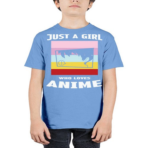 Just A Girl Who Loves Anime 265# - anime - Youth Tee Unisex